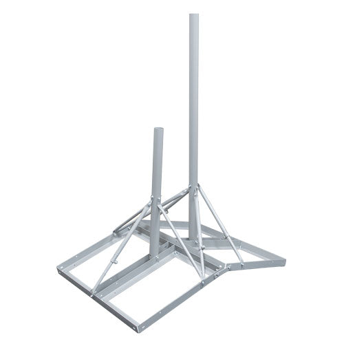 Peak Roof Mount 60-inch Mast and 34-inch Extra Pole, 2-pole Version, Galvanized Steel with Powder Coating	HGX-PRM-2